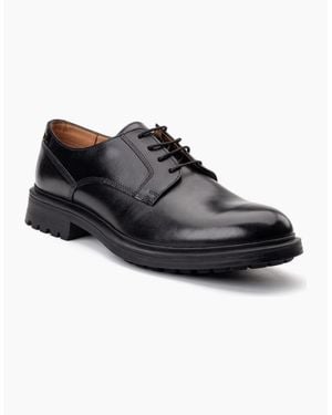 Base London Locke Lace Up Shoes - Black