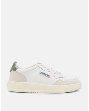Autry Medalist Low Ls17 Trainer - White