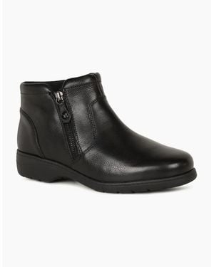 Caprice Angie Ankle Boots - Black
