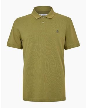 Original Penguin Sleeve Polo Shirt - Green