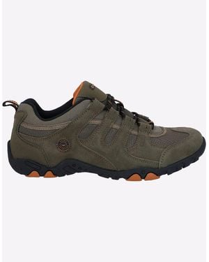 Hi-Tec Quadra Ii Hiking Shoes Taupe/Burnt - Brown