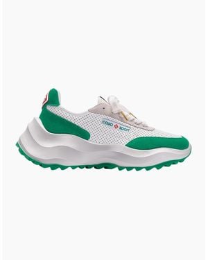 CASABLANCA Atlantis Trainer Shoes - Green