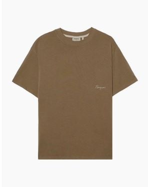 Pompeii3 Admission Letter Khaki T-Shirt - Brown