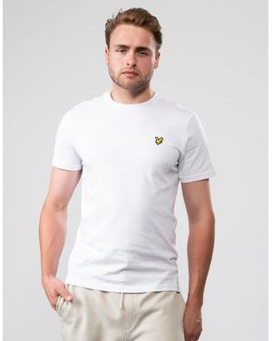 Lyle & Scott Lyle & Scott Plain T-Shirt - White
