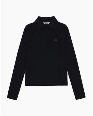Ellesse Jeorg Ls Fitted Polo Shirt - Blue