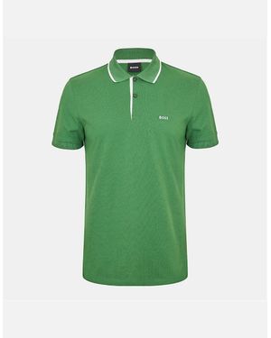 BOSS Firenze Short Sleeve Polo Shirt - Green