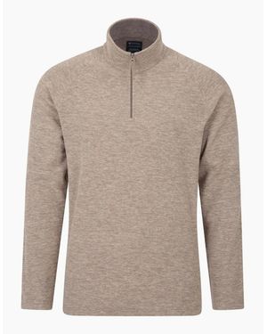 Mountain Warehouse Snowdon Ii Fleece Top - Natural