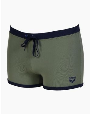 Arena Swim Shorts Fundamentals Borders - Green