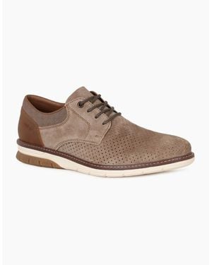 Rieker Baxter Casual Lace Up Shoes - Brown