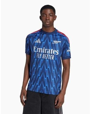 adidas Arsenal Away Shirt 2025 2026 Adults - Blue