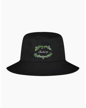 Burberry Thistle Bucket Hat - Black