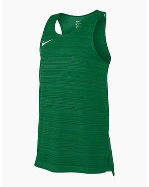 Nike Scoop Neck Sleeveless Muscle Tank Singlet - Green