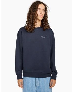 Element Co Crew Neck Sweatshirt - Blue