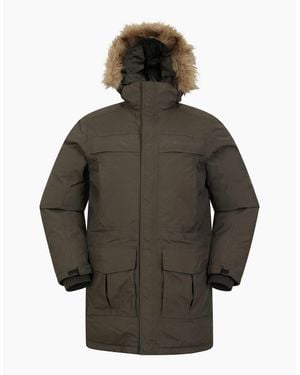 Mountain Warehouse Antarctic Extreme Waterproof Down Jacket - Grey