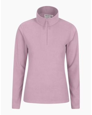 Mountain Warehouse Ladies Camber Ii Fleece Top - Pink
