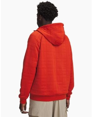 Under Armour Unstoppable Textured Hooded Full Zipper Ribbed Cuff Jacket