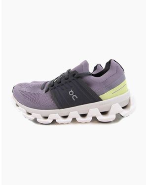On Shoes Running Cloud Swift 3 Running Trainer Shark/Hay - Blue