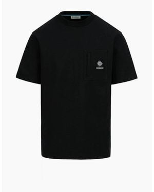 Sandbanks Interlock T-Shirt - Black