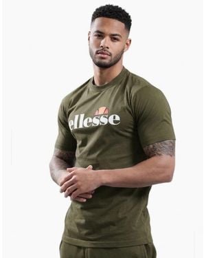 Ellesse Tewsbury Heritage T-Shirt Khaki - Green