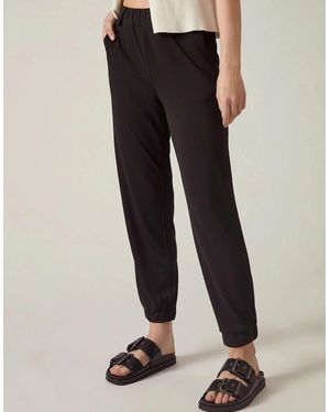 James Lakeland Jersey Jogger Trousers - Black