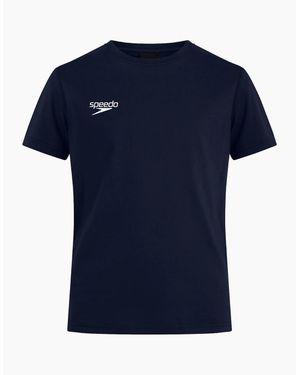 Speedo Club Plain T-Shirt - Blue