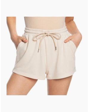 Roxy Surfing By Moonlight Sweatshorts - White