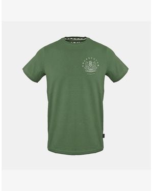 Aquascutum Crew Neck Short Sleeve Regular Fit T-Shirt - Green