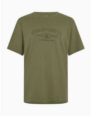 Hurley Surf Co Ss T - Green