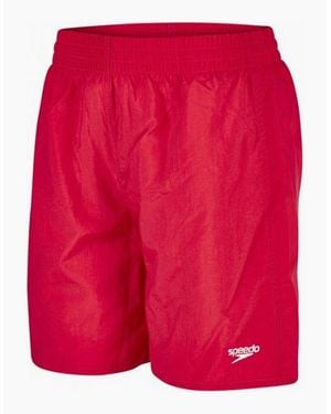 Speedo Leisure Swim Shorts - Red