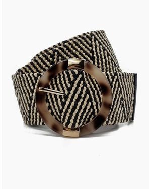 Nooki Design Kayleigh Elasticated Belt - Black