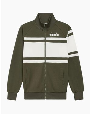Diadora 80S Rifle Track Jacket - Green