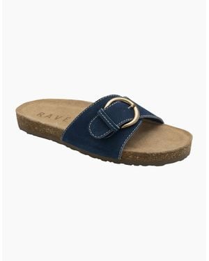Ravel Salton Slider Sandals - Blue