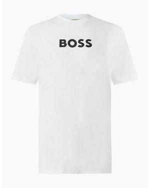 BOSS Ts Logo 10274735 01 - White