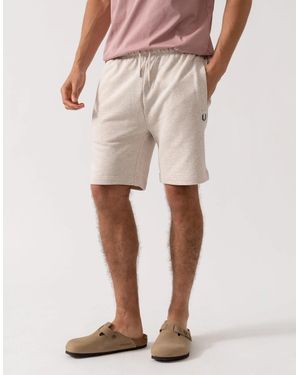 Fred Perry Classic Sweat Short - Natural