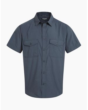Craghoppers Kiwi Ii Short-Sleeved Shirt - Grey