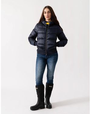 Parajumpers Mariah Hooded Down Bomber - Blue