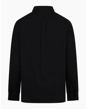 Timberland Long Sleeve Stretch Poplin Shirt Bl - Black