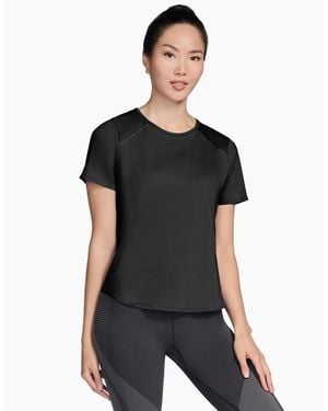 Skechers Stride Performance Tee Activewear T-Shirts - Black