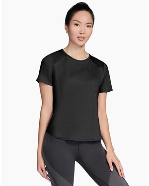 Skechers Stride Performance Tee Activewear T-Shirts - Black