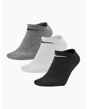 Nike Socks Everyday Lightweight 3 Pack - Grey