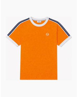 Sergio Tacchini Pino Ringer T-Shirt Pepper - Orange