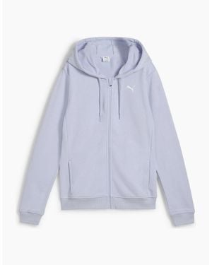 PUMA Essential Full Zip Tech Fleece Hoodie - Blue