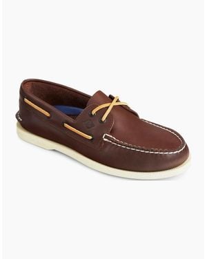 Sperry Top-Sider Authentic Original Leather Boat Shoes - Brown