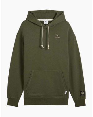 PUMA Borussia Dortmund Long-Sleeved Hoodie - Green