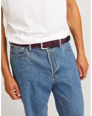 Jack & Jones Braided Pin Buckle - Blue