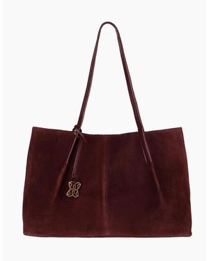 Lakeland Leather Mirehouse Tote Bag - Purple