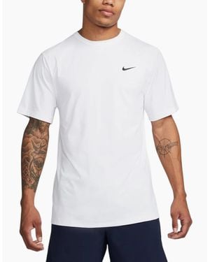 Nike T-Shirt Cotton Crew Neck Soft Top - White