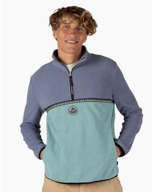 Saltrock Zaki Half Zip Fleece - Blue