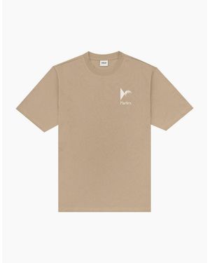 Parlez Sculpt Hops T-Shirt - Natural
