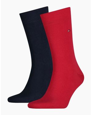 Tommy Hilfiger 2-Pack Classic Embroidered Logo Socks, Tommy Original